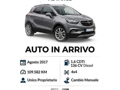 Usata Opel Mokka X 136 CV (100 kW) 2017 Grigio SUV