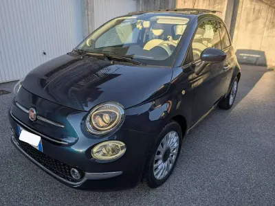 Usata Fiat 500 Lounge 69 CV (50 kW) 2020 Blu/azzurro Utilitaria