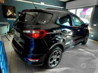 Second-hand Ford Ecosport ST-Line 100 CP (73 kW) 2019 Negru SUV