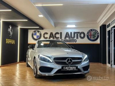 Usata Mercedes C220 Premium Plus 170 CV (125 kW) 2018 Grigio Cabrio