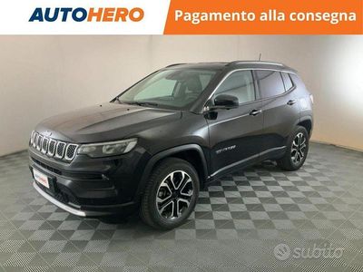 Nero Usata 2021 Jeep Compass Limited SUV | 19.099 € (Ottimo prezzo)