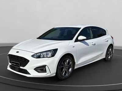 Usata Ford Focus ST-Line 120 CV (88 kW) 2021 Bianco Berlina