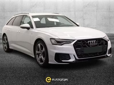 Usata Audi A6 S-Line 204 CV (150 kW) 2023 Bianco metallizzato Station wagon