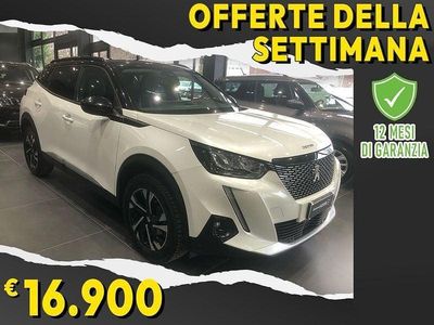Usata Peugeot 2008 Allure 131 CV (96 kW) 2020 Bianco magnolia tetto nero SUV
