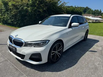Usata BMW 320e M Sport 190 CV (139 kW) 2021 Bianco Station wagon