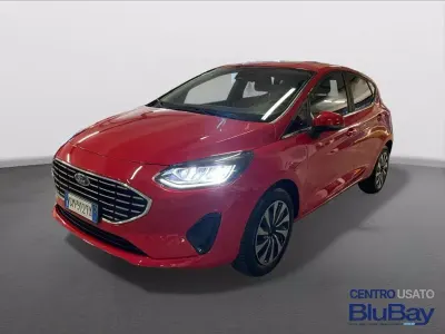 Second-hand Ford Fiesta Titanium 75 CP (55 kW) 2023 Roșu Hatchback