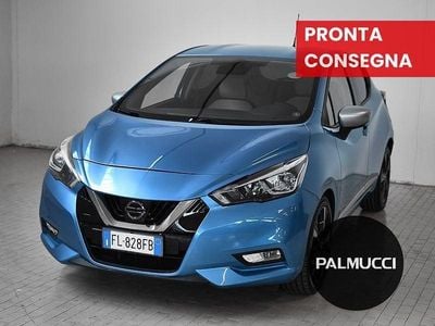 Usata Nissan Micra 90 CV (66 kW) 2017 Azzurro Utilitaria