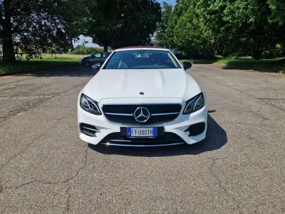 Usata Mercedes E220 Business 194 CV (142 kW) 2018 Bianco Cabrio