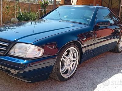 Usata Mercedes SL280 1993 Blu Cabrio
