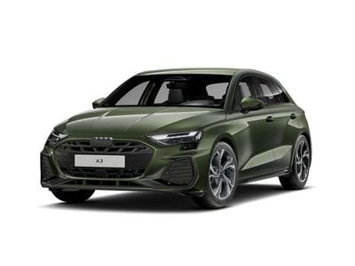 Nuova Audi A3 S-Line 150 CV (110 kW) 2026 Verde distretto metallizzato Berlina