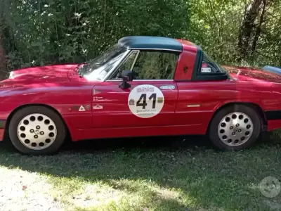 Usata Alfa Romeo Spider Quadrifoglio 1987 Rosso Cabrio