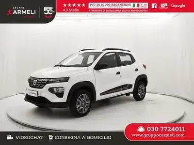 Usata Dacia Spring Comfort 33 kW (45 CV) 2021 Bianco Utilitaria