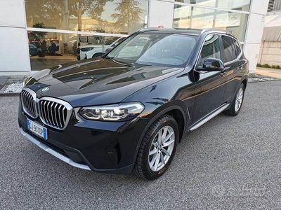 Usata BMW X3 190 CV (139 kW) 2022 Nero SUV