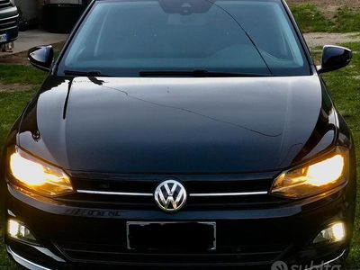 Usata VW Polo 95 CV (69 kW) 2021 Nero Utilitaria