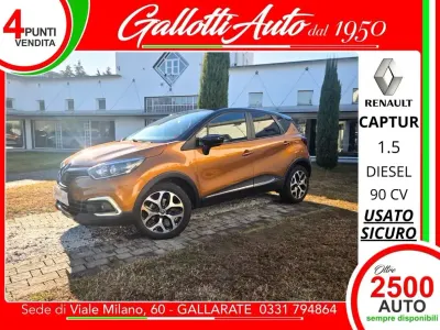 Usata Renault Captur Business 90 CV (66 kW) 2019 Arancione SUV