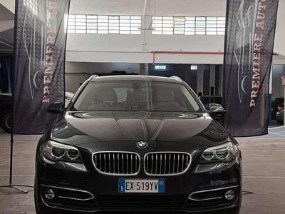 Usata BMW 525 Luxury Line 218 CV (160 kW) 2014 Grigio antracite met Station wagon