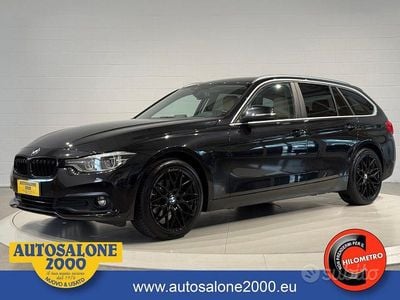 Usata BMW 318 Advantage 150 CV (110 kW) 2018 Nero Station wagon