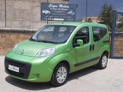 Usata Fiat Qubo Dynamic 73 CV (53 kW) 2010 Verde Monovolume