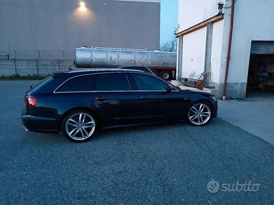 Usata Audi A6 Business 190 CV (139 kW) 2015 Blu Station wagon