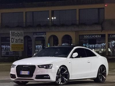 Usata Audi A5 2013 Bianco Coupé