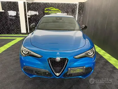Usata Alfa Romeo Stelvio Veloce 280 CV (205 kW) 2022 Blu/azzurro SUV