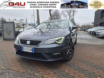 Usata Seat Leon ST Style 116 CV (85 kW) 2020 Grigio Station wagon