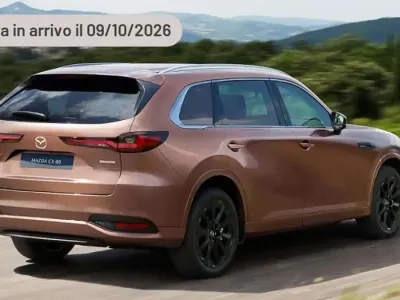 Ny Mazda CX-80 Exclusive-Line 328 HK (241 kW) 2026 Silver SUV