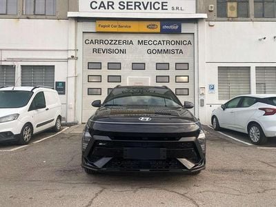 Usata Hyundai Kona N Line 120 CV (88 kW) 2023 Nero SUV