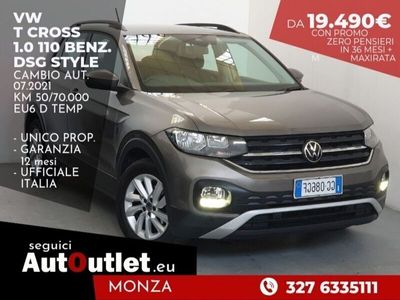 usata VW T-Cross - 1.0 TSI 110 CV 1.0 TSI 110 CV DSG Style