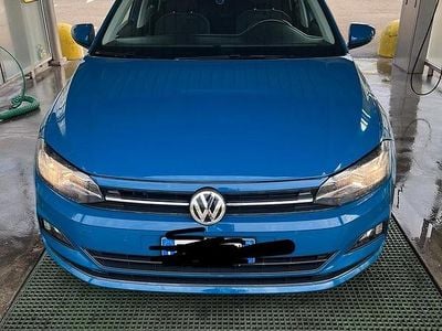 Usata VW Polo 95 CV (69 kW) 2018 Blu Berlina