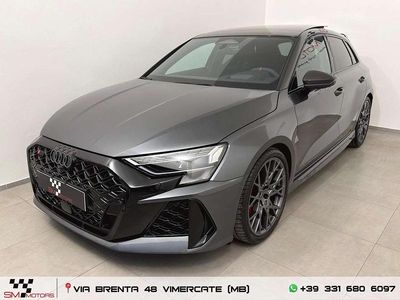 Nuova Audi RS3 Ambiente 400 CV (294 kW) 2026 Blu ascari Berlina