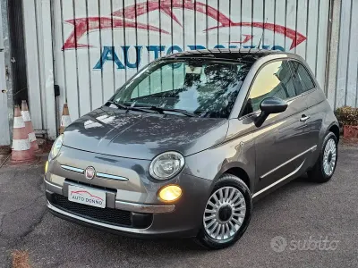 Usata Fiat 500 Lounge 69 CV (50 kW) 2010 Grigio Utilitaria