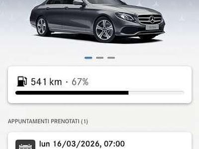 Usata Mercedes E350 258 CV (189 kW) 2018 Grigio Berlina