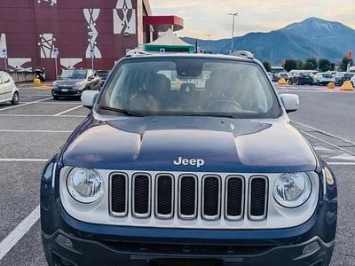 Begagnad Jeep Renegade Limited 120 HK (88 kW) 2018 Blå SUV