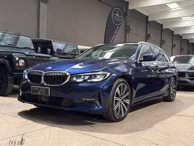 Usata BMW 320e Advantage 190 CV (139 kW) 2020 Blu Station wagon