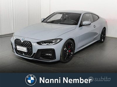 Usata BMW 420 M Sport 190 CV (139 kW) 2022 Grigio Coupé