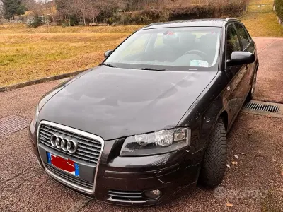 Usata Audi A3 Sportback Ambition 170 CV (125 kW) 2007 Grigio Utilitaria