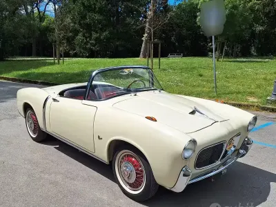 Käytetty Fiat 1100 44 HP (32 kW) 1950 Valkoinen Avoauto