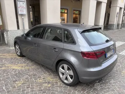 Usata Audi A3 Ambition 105 CV (77 kW) 2014 Grigio Berlina