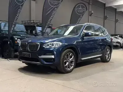 Usata BMW X3 xLine 190 CV (139 kW) 2021 Blu SUV