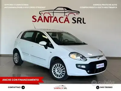 Usata Fiat Punto Evo Dynamic 70 CV (51 kW) 2009 Bianco Utilitaria