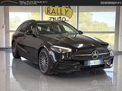 Usado Mercedes C220 Premium 220 CV (161 kW) 2022 Negro Familiar