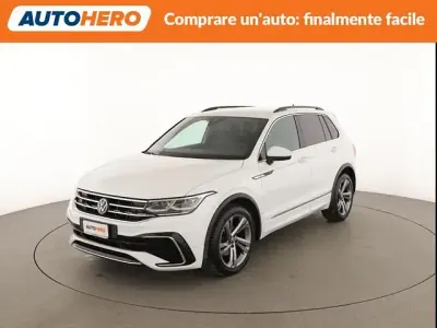 Usata VW Tiguan R-line 150 CV (110 kW) 2022 Bianco SUV