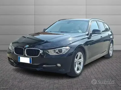 Usata BMW 316 Efficient Dynamics 116 CV (85 kW) 2014 Nero Station wagon
