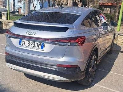 Usata Audi Q4 Sportback e-tron Advanced 69 kW (95 CV) 2022 Argento SUV