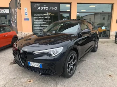 Usata Alfa Romeo Stelvio Veloce 210 CV (154 kW) 2020 Nero SUV