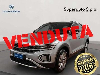 Usata VW T-Roc Style 150 CV (110 kW) 2022 Grigio SUV