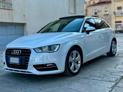 Usata Audi A3 Ambition 150 CV (110 kW) 2013 Bianco Berlina