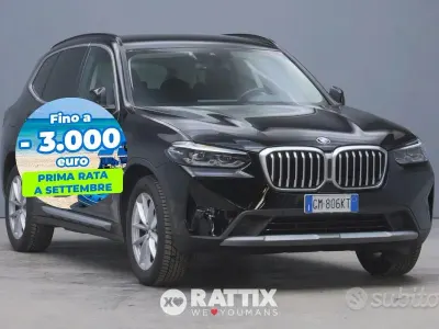 Usata BMW X3 Comfort Edition 150 CV (110 kW) 2022 Nero SUV