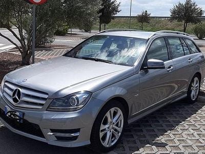 Usata Mercedes C220 Avantgarde 170 CV (125 kW) 2012 Grigio Station wagon